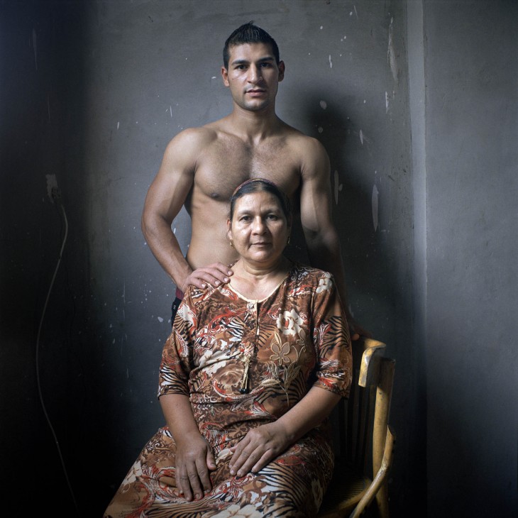 image mother and son egypt