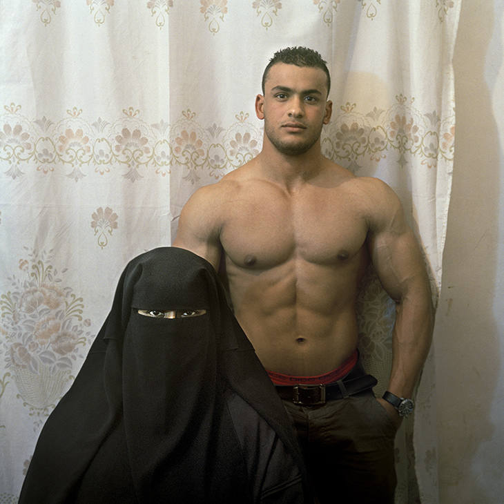 image mother and son egypt