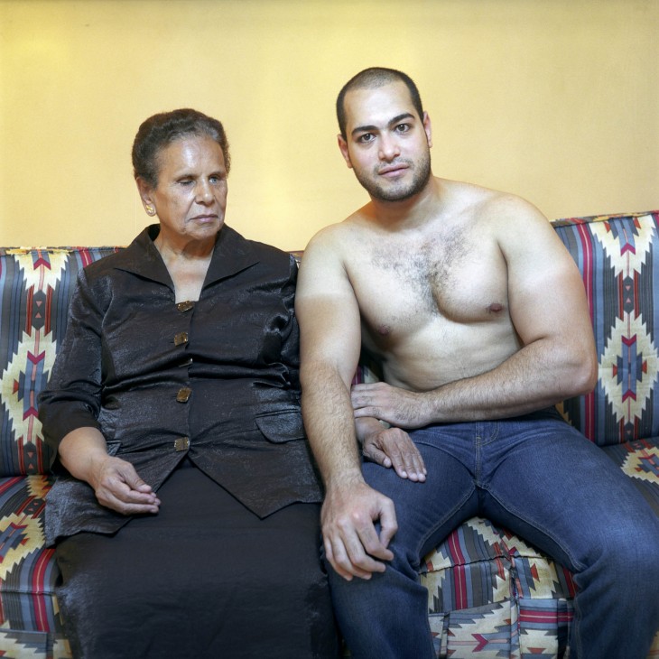 image mother and son egypt